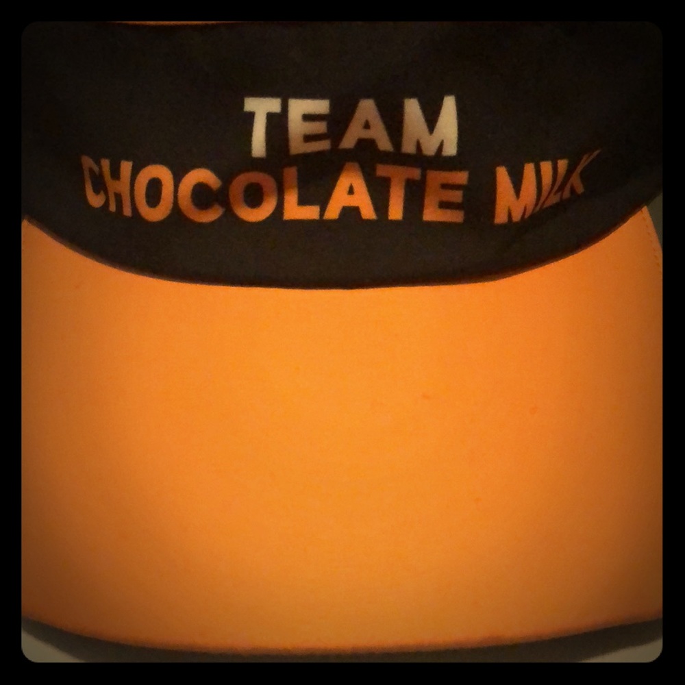 Team Chocolate milk visor